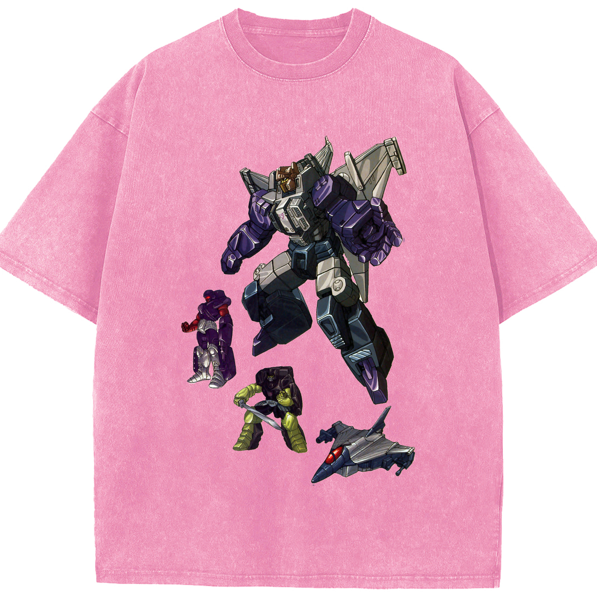 （画像用）  綿100% ヴィンテージ風 半袖Tシャツ（フロントプリント）